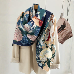 MaraSilk Pure Mulberry Silk Scarf - Square Twill MS883