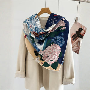 MaraSilk Pure Mulberry Silk Scarf - Square Twill MS883