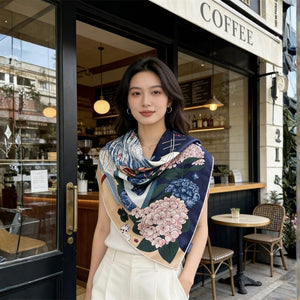 MaraSilk Pure Mulberry Silk Scarf - Square Twill MS883