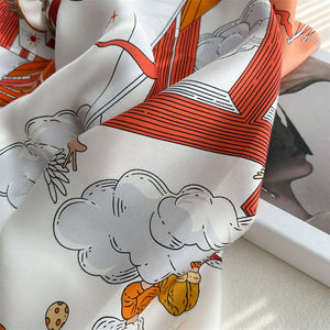 MaraSilk Pure Mulberry Silk Scarf - Square Twill MS883