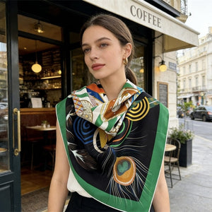 MaraSilk Pure Mulberry Silk Scarf - Square Twill MS884