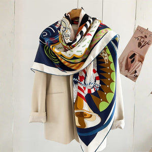 MaraSilk Pure Mulberry Silk Scarf - Square Twill MS884