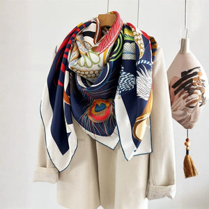 MaraSilk Pure Mulberry Silk Scarf - Square Twill MS884