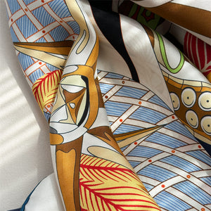 MaraSilk Pure Mulberry Silk Scarf - Square Twill MS884