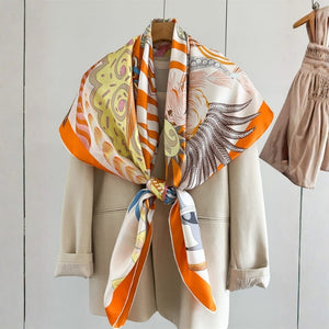 MaraSilk Pure Mulberry Silk Scarf - Square Twill MS884