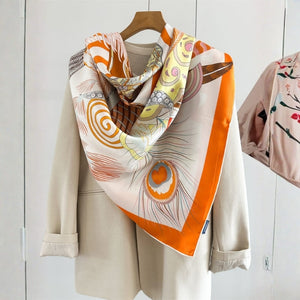 MaraSilk Pure Mulberry Silk Scarf - Square Twill MS884