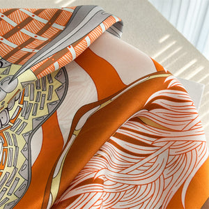 MaraSilk Pure Mulberry Silk Scarf - Square Twill MS884