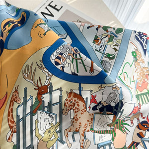 MaraSilk Pure Mulberry Silk Scarf - Square Twill MS885