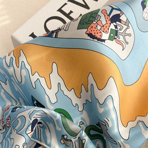 MaraSilk Pure Mulberry Silk Scarf - Square Twill MS885