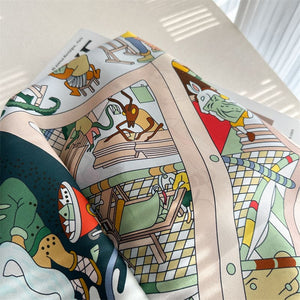 MaraSilk Pure Mulberry Silk Scarf - Square Twill MS885