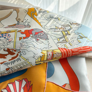 MaraSilk Pure Mulberry Silk Scarf - Square Twill MS885