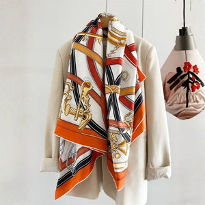 MaraSilk Pure Mulberry Silk Scarf - Square Twill MS886