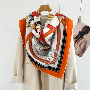 MaraSilk Pure Mulberry Silk Scarf - Square Twill MS886