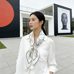 MaraSilk Pure Mulberry Silk Scarf - Square Twill MS930