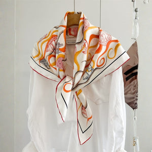 MaraSilk Pure Mulberry Silk Scarf - Square Twill MS930