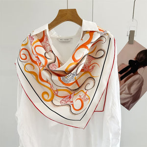 MaraSilk Pure Mulberry Silk Scarf - Square Twill MS930