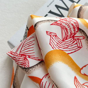 MaraSilk Pure Mulberry Silk Scarf - Square Twill MS930