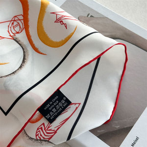 MaraSilk Pure Mulberry Silk Scarf - Square Twill MS930