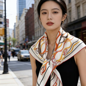 MaraSilk Pure Mulberry Silk Scarf - Square Twill MS930