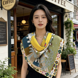 MaraSilk Pure Mulberry Silk Scarf - Square Twill MS931