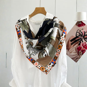 MaraSilk Pure Mulberry Silk Scarf - Square Twill MS931