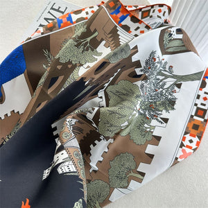 MaraSilk Pure Mulberry Silk Scarf - Square Twill MS931