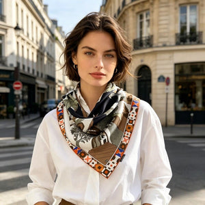 MaraSilk Pure Mulberry Silk Scarf - Square Twill MS931