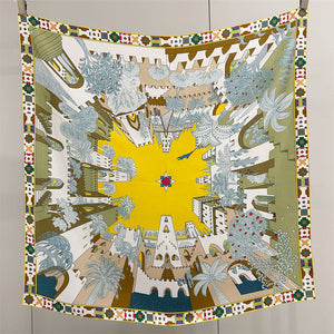 MaraSilk Pure Mulberry Silk Scarf - Square Twill MS931 34" x 34" MS93101