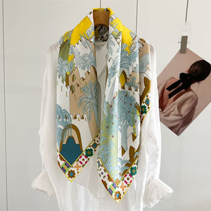 MaraSilk Pure Mulberry Silk Scarf - Square Twill MS931