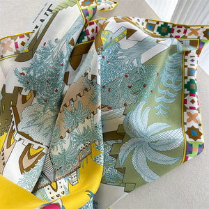 MaraSilk Pure Mulberry Silk Scarf - Square Twill MS931