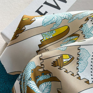 MaraSilk Pure Mulberry Silk Scarf - Square Twill MS931