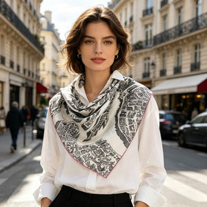 MaraSilk Pure Mulberry Silk Scarf - Square Twill MS932