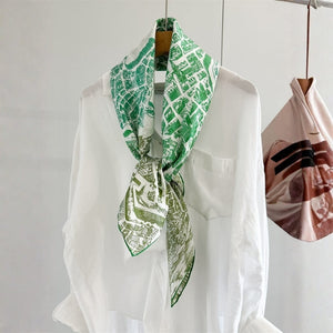 MaraSilk Pure Mulberry Silk Scarf - Square Twill MS932