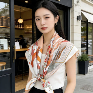 MaraSilk Pure Mulberry Silk Scarf - Square Twill MS934