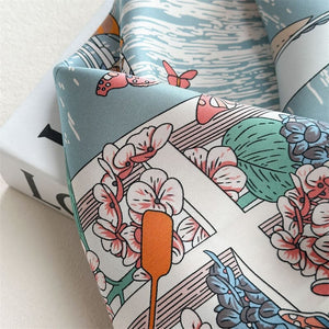 MaraSilk Pure Mulberry Silk Scarf - Square Twill MS934