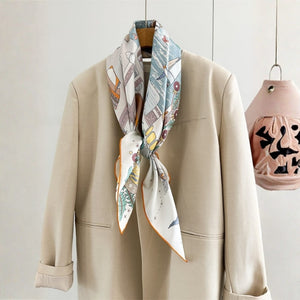 MaraSilk Pure Mulberry Silk Scarf - Square Twill MS934