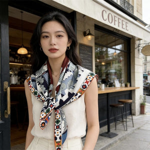 MaraSilk Pure Mulberry Silk Scarf - Square Twill MS936