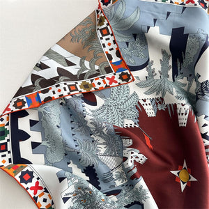 MaraSilk Pure Mulberry Silk Scarf - Square Twill MS936