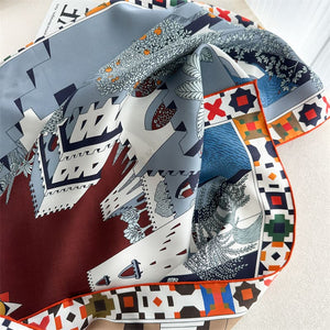 MaraSilk Pure Mulberry Silk Scarf - Square Twill MS936