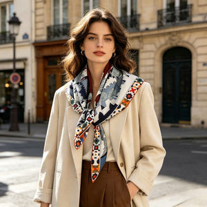 MaraSilk Pure Mulberry Silk Scarf - Square Twill MS936