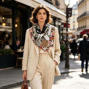 MaraSilk Pure Mulberry Silk Scarf - Square Twill MS936