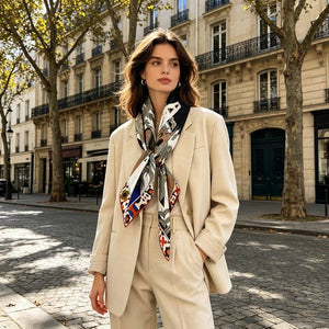 MaraSilk Pure Mulberry Silk Scarf - Square Twill MS936