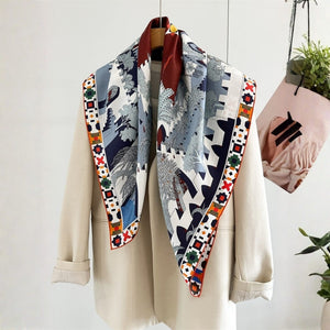 MaraSilk Pure Mulberry Silk Scarf - Square Twill MS936