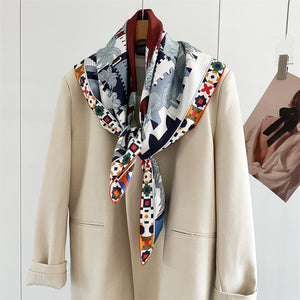 MaraSilk Pure Mulberry Silk Scarf - Square Twill MS936 34" x 34" MS93601