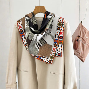 MaraSilk Pure Mulberry Silk Scarf - Square Twill MS936