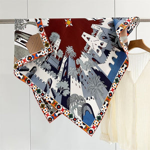 MaraSilk Pure Mulberry Silk Scarf - Square Twill MS936