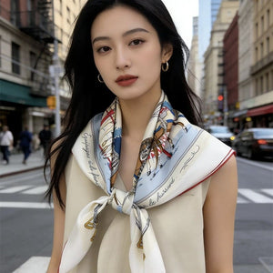 MaraSilk Pure Mulberry Silk Scarf - Square Twill MS937