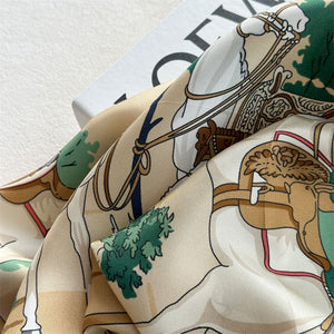 MaraSilk Pure Mulberry Silk Scarf - Square Twill MS937