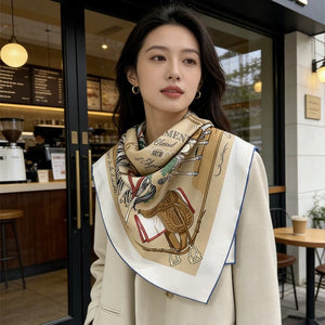 MaraSilk Pure Mulberry Silk Scarf - Square Twill MS937