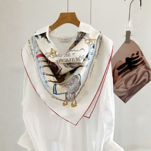 MaraSilk Pure Mulberry Silk Scarf - Square Twill MS937